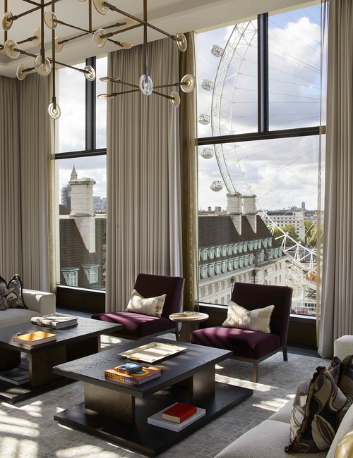 Belvedere Gardens Penthouse Living Room